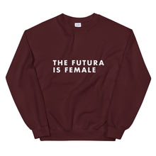 Load image into Gallery viewer, The Futura is Female/Nonbinary [Language Options] Crewneck Jumper